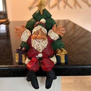 Vintage David Frykman Santa Shelf Sitter… DF1016…Retired… Good condition,